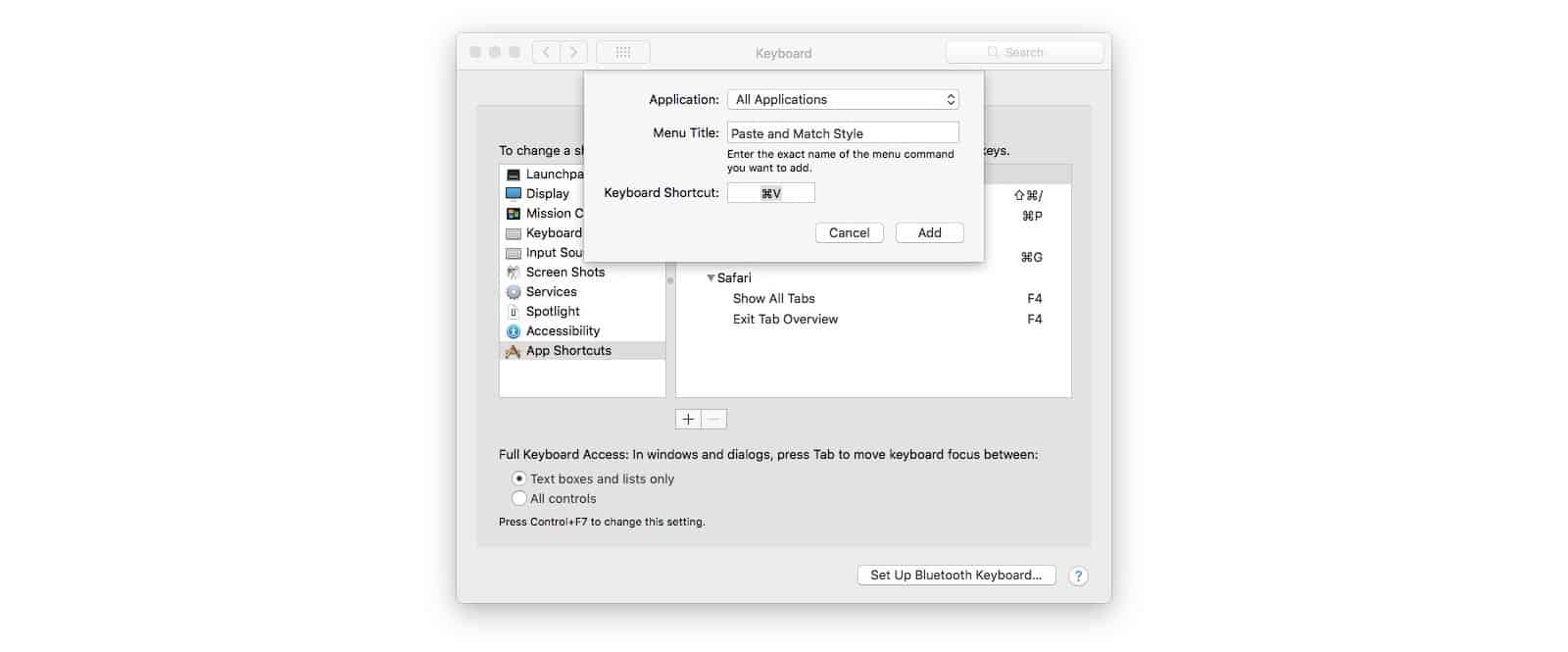 creating hotkey or keyboard shortcut for pasting specific text phrase in mac osx